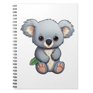 Cuaderno ilustracion personalizado koala
