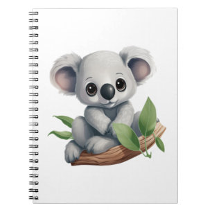 Cuaderno ilustracion personalizado koala