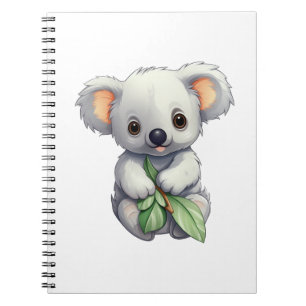 Cuaderno ilustracion personalizado koala
