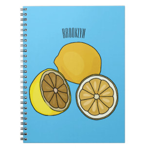 Cuaderno Ilustracion personalizado limón