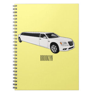 Cuaderno Ilustracion personalizado limusina