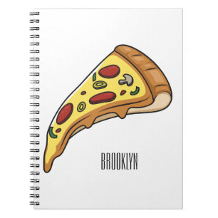 Cuaderno Ilustracion personalizado Pizza