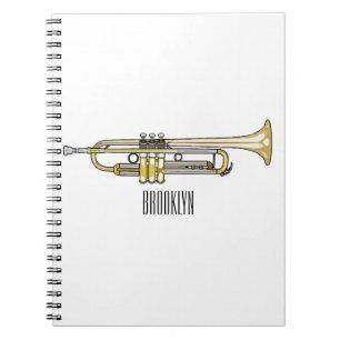 Cuaderno Ilustracion personalizado Trumpet