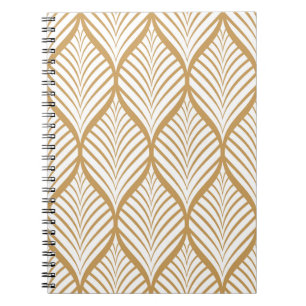 Cuaderno Ilustracion sin soldadura de hojas geométricas