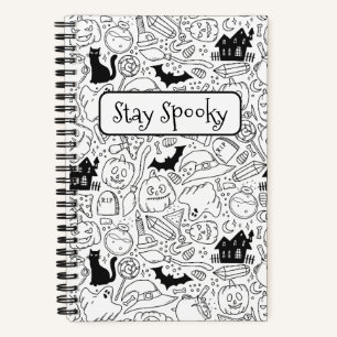 Cuaderno Ilustracion Stay Spooky Halloween