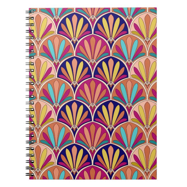 Cuaderno Ilustracion textil tradicional indio (Frente)