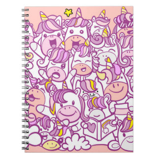 Cuaderno Ilustracion, unicornio y colección de ponis con