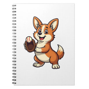 Cuaderno Ilustración vectorial de dibujos animados de catch