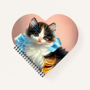 Cuaderno Ilustracion Vintage Calico Kitten