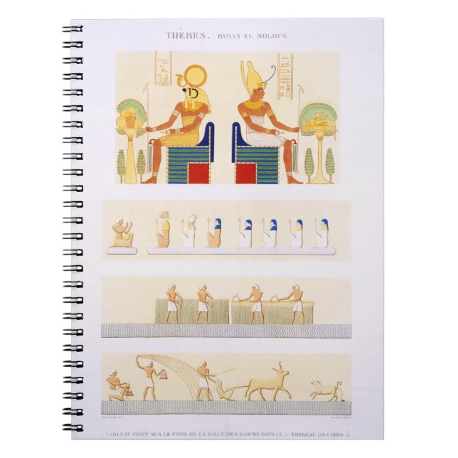 Cuaderno Ilustraciones de tableros y de murales pintados (Frente)