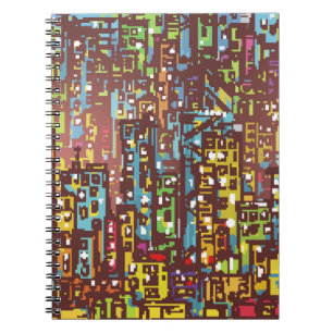 Cuaderno ilustraciones dibujadas a mano por Cityscape, arte