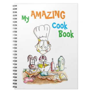 Cuaderno ilustrado de la receta de los niños