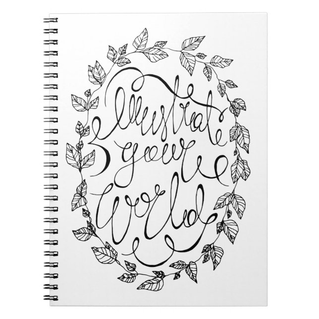 Cuaderno Ilustrar tu caligrafía mundial (Frente)