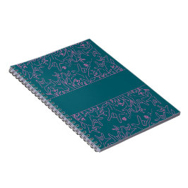 Cuaderno ILY Bloom - Diseño ASL de nombre personalizado