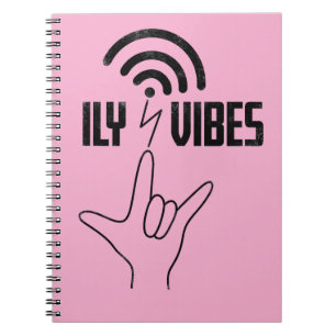 Cuaderno ILY Vibes - Diseño ASL 
