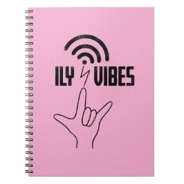 Cuaderno ILY Vibes - Diseño ASL