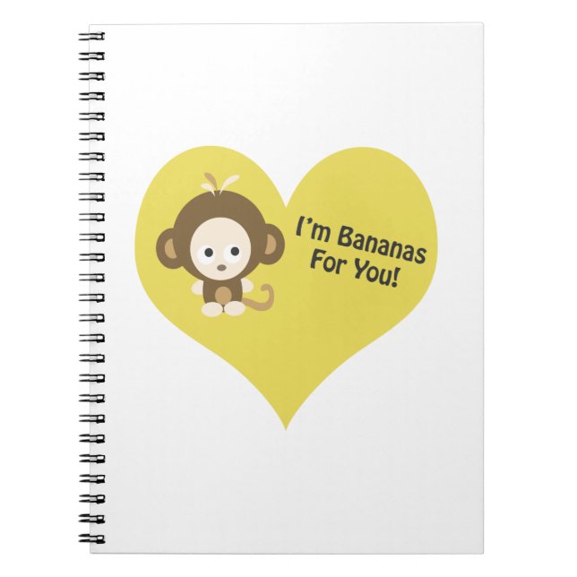 Cuaderno Im Bananas para ti Mono (Frente)