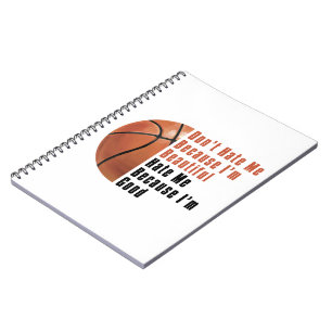 Cuaderno Im Beautiful Im Good Basketball