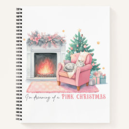 Cuaderno I'm Dreaming of a Pink Christmas Journal