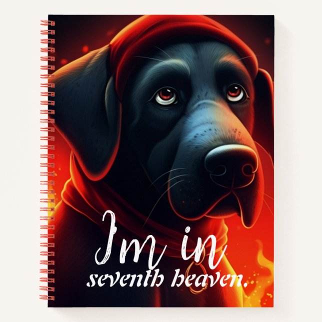 Cuaderno I'm in seventh heaven. (Anverso)