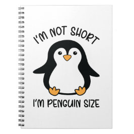 Cuaderno  I'm Penguin Size, Short Girl Appreciation Day