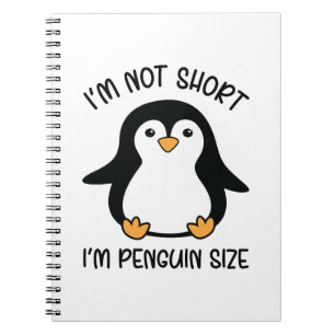 Cuaderno I'm Penguin Size, Short Girl Appreciation Day