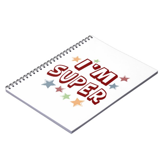 Cuaderno Im Super con estrellas (Lado Izquierdo)