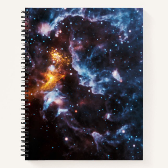 Cuaderno Imagen de Galaxia Pulsar Neutron Star (Anverso)