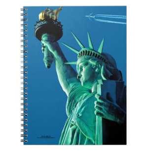 Cuaderno Imagen de la Estatua de la Libertad para un bloc d
