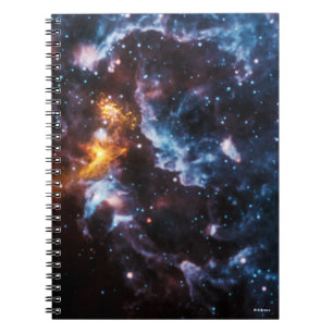 Cuaderno Imagen de la galaxia de la estrella de neutrón de