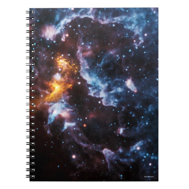 Cuaderno Imagen de la galaxia de la estrella de neutrón del (Frente)