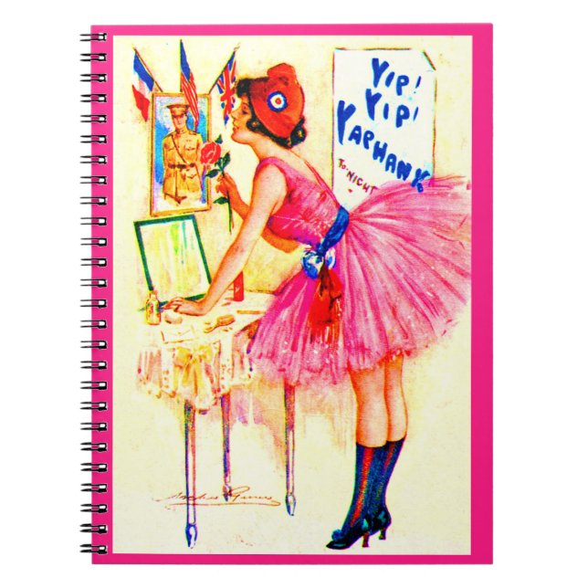 Cuaderno Imagen de portada de la ley de juegos Yip Yip Yaph (Frente)