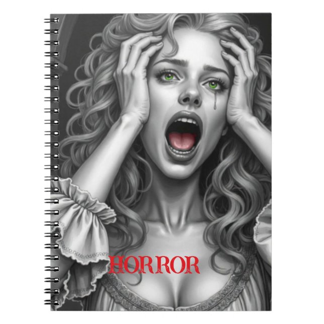 Cuaderno Imagen de terror (Frente)