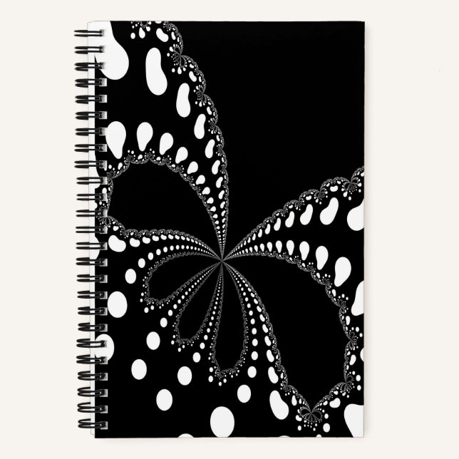 Cuaderno Imagen estilizada de mariposa (Anverso)