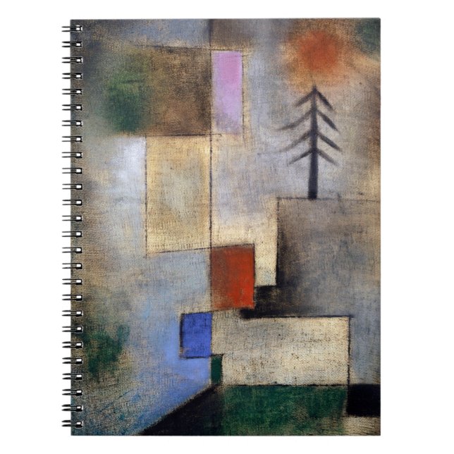 Cuaderno Imagen pequeña de fir (1922) de paul klee (Frente)