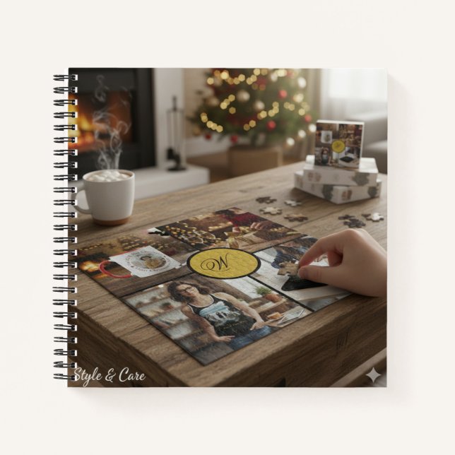 Cuaderno Imagen personalizada a doble cara personalizada (Anverso)