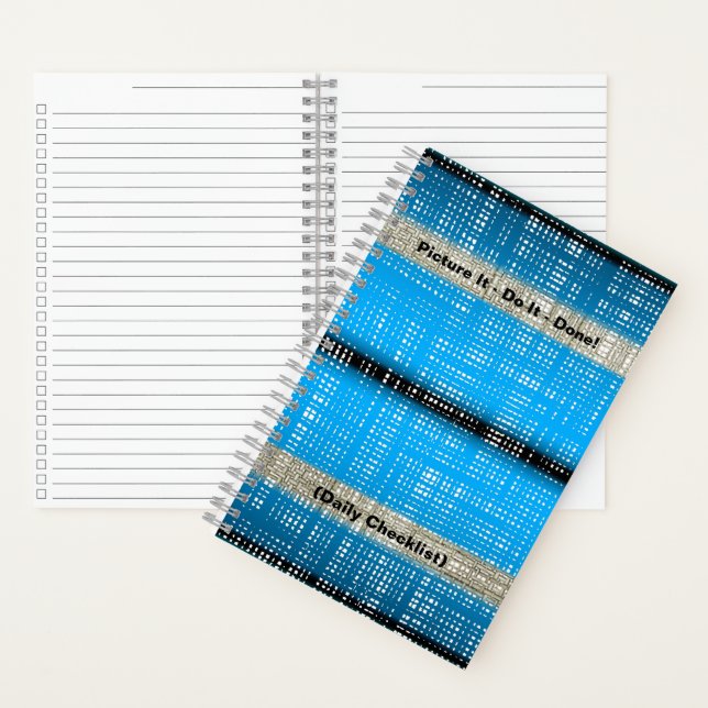 Cuaderno Imagínalo - Hazlo - ¡Hecho! (Lista diaria de chequ (Interior)