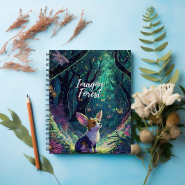Cuaderno Imagine un bloc de notas de bosque | Imaginar port