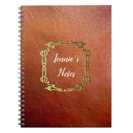 Cuaderno Imitación de cuero personalizada personalizado