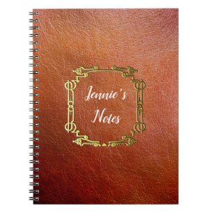 Cuaderno Imitación de cuero personalizada personalizado