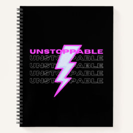 Cuaderno Imparable, motivacional, Inspirador