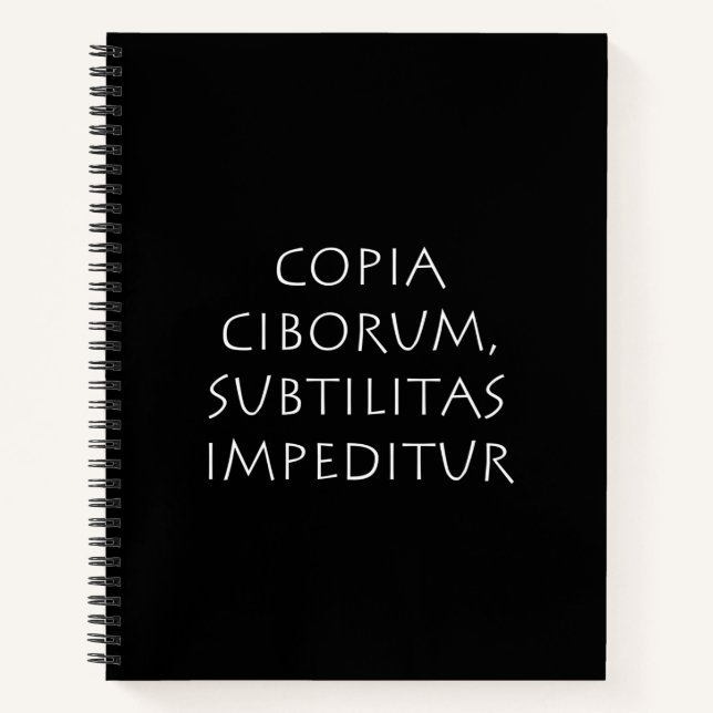 Cuaderno impedimento del ciboro subtilitas (Anverso)