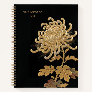 Cuaderno Imperial Gold: El Crisantemo al estilo Maki-e