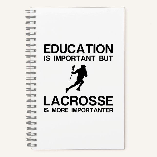 CUADERNO IMPORTANTE DE LA EDUCACIÓN EN LACROSSE (Anverso)