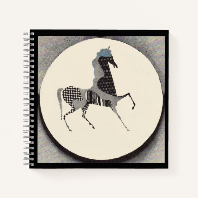 Cuaderno imprenta de caballos de juego (Anverso)