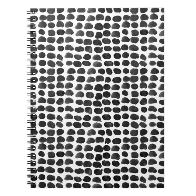 Cuaderno Impresión animal con puntos sin fisuras (Frente)