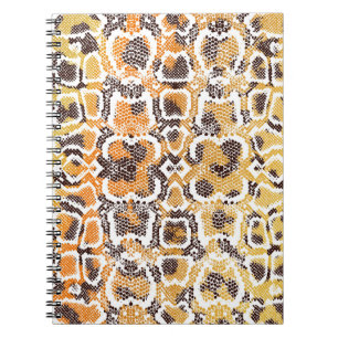 Cuaderno Impresión animal, fondo de textura leopardo, pa se