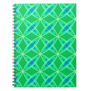 Cuaderno Impresión atómica moderna de mediados de siglo - V