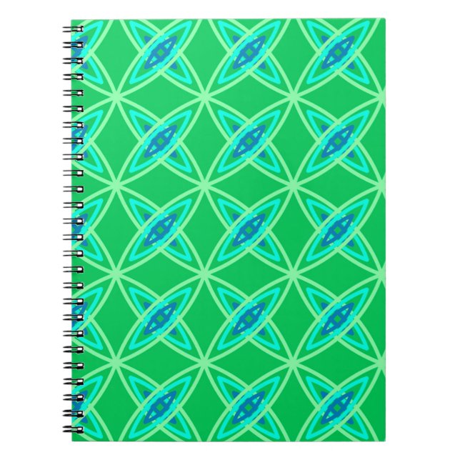 Cuaderno Impresión atómica moderna de mediados de siglo - V (Frente)