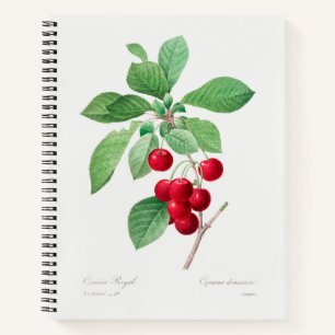 Cuaderno Impresión botánica del cerezo